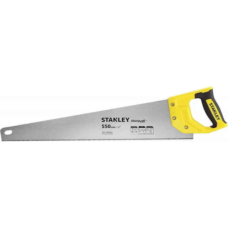 Stanley STHT20368-1 Sharpcut Scie égoine 7TPI 550mm