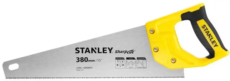 Stanley STHT20369-1 Sharpcut Scie égoine 11TPI 380mm