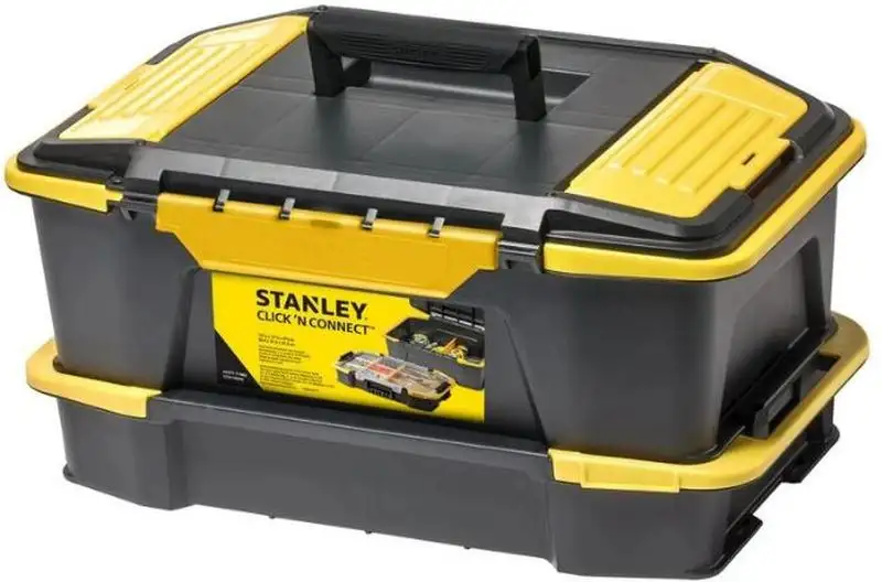 Stanley STST1-71962 Click & Connect Boîte a outils profonde avec organiseur