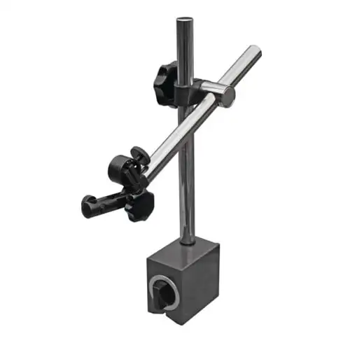 Support magnétique rayon d'action 180 mm H. totale 500 mm force d'adhérence 800