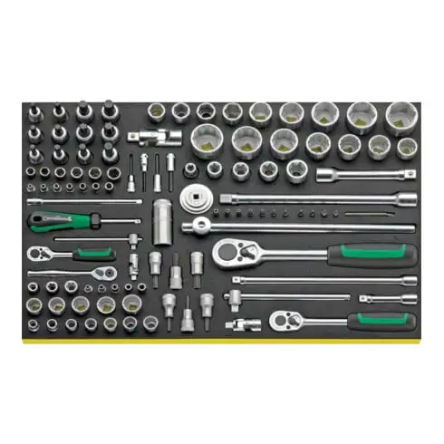 TCS 40/45/50/89/19 Outillage en plateau TCS 33-teilig, 7770 g