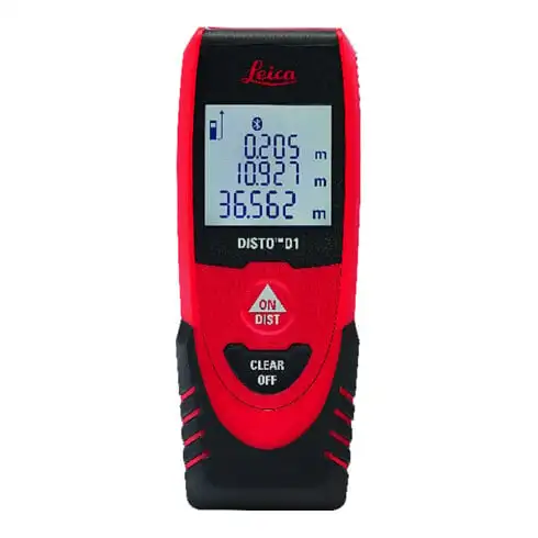 Télémètre DISTO D1 0,2 - 40 m ± 2 mm IP 54 LEICA