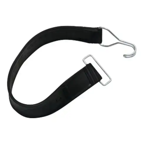 Tendeur en caoutchouc caoutchouc avec 1 crochet/1 anneau pour conteneur sur roul