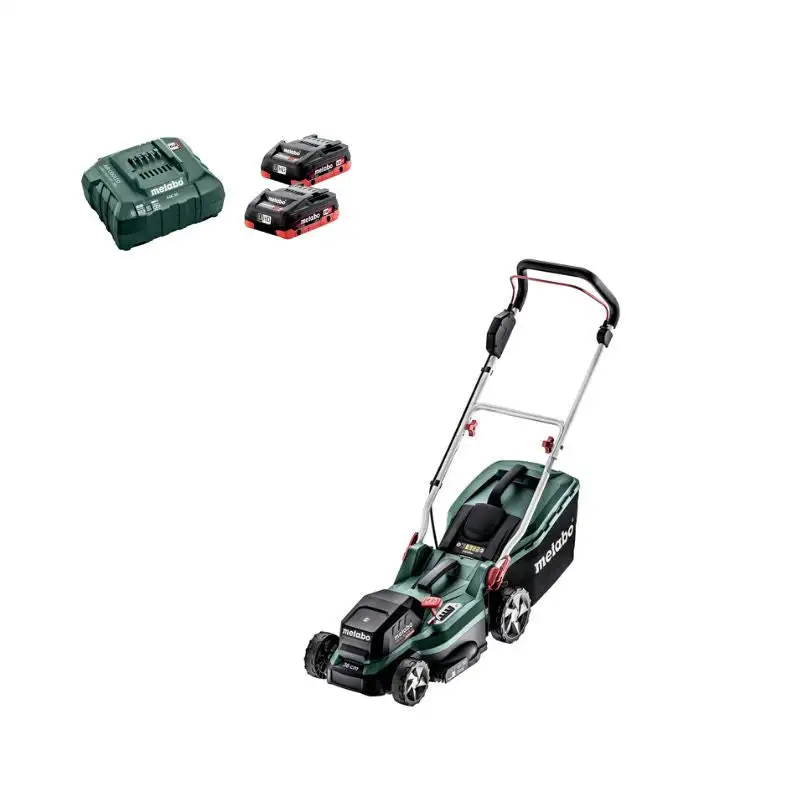 Tondeuse sans fil METABO RM 36-18 LTX BL 36 - 18V - 2 batteries 5,2Ah + chargeur