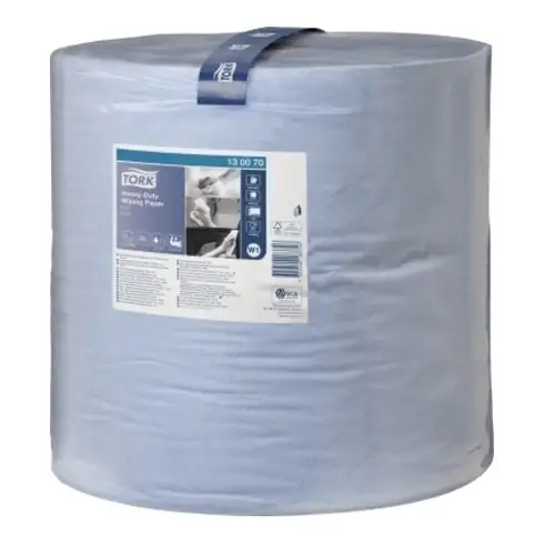 TORK Serviettes en papier multi-usages ultra-résistantes (bleues), Type: W