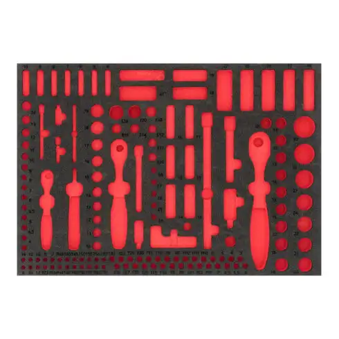 VIGOR Garniture en mousse souple vide V4130