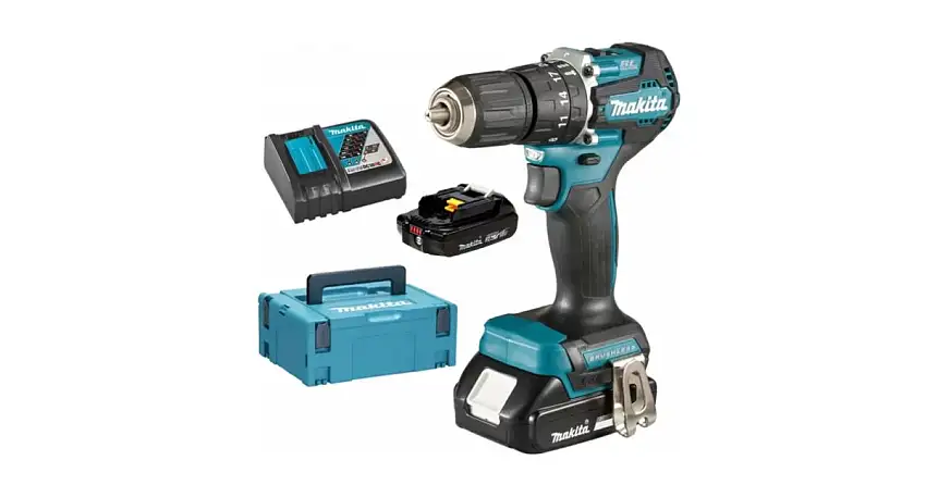 Visseuse à percussion sans fil Makita Aku Li-ion LXT 18V 2,0 Ah, Makpac DHP487RAJ