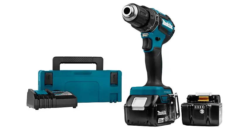 Visseuse à percussion sans fil Makita Aku Li-ion LXT 18V/3,0 Ah, Makpac DHP485RFJ