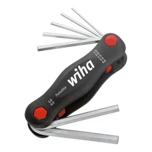 WIHA Jeu de clés dans un support pliable 7/6