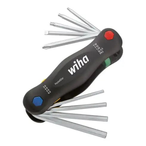 Wiha Multitool PocketStar mélangé 9 pcs (25293)